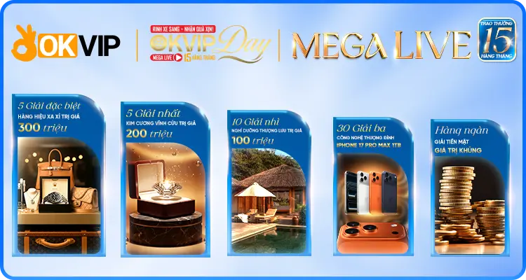 Xem Mega Live 78WIN nhận giftcode miễn phí